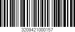 Código de barras (EAN, GTIN, SKU, ISBN): '3209421000157'