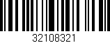 Código de barras (EAN, GTIN, SKU, ISBN): '32108321'