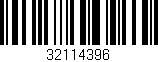 Código de barras (EAN, GTIN, SKU, ISBN): '32114396'
