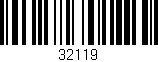 Código de barras (EAN, GTIN, SKU, ISBN): '32119'