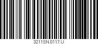 Código de barras (EAN, GTIN, SKU, ISBN): '3211SN.0117.U'