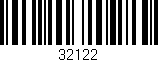 Código de barras (EAN, GTIN, SKU, ISBN): '32122'