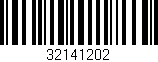Código de barras (EAN, GTIN, SKU, ISBN): '32141202'