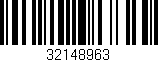 Código de barras (EAN, GTIN, SKU, ISBN): '32148963'