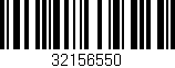 Código de barras (EAN, GTIN, SKU, ISBN): '32156550'