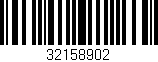 Código de barras (EAN, GTIN, SKU, ISBN): '32158902'