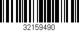 Código de barras (EAN, GTIN, SKU, ISBN): '32159490'