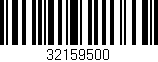 Código de barras (EAN, GTIN, SKU, ISBN): '32159500'