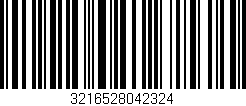Código de barras (EAN, GTIN, SKU, ISBN): '3216528042324'