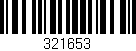 Código de barras (EAN, GTIN, SKU, ISBN): '321653'