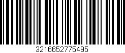 Código de barras (EAN, GTIN, SKU, ISBN): '3216652775495'