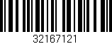Código de barras (EAN, GTIN, SKU, ISBN): '32167121'