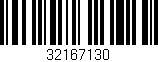 Código de barras (EAN, GTIN, SKU, ISBN): '32167130'