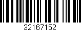 Código de barras (EAN, GTIN, SKU, ISBN): '32167152'
