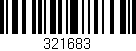 Código de barras (EAN, GTIN, SKU, ISBN): '321683'