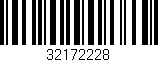 Código de barras (EAN, GTIN, SKU, ISBN): '32172228'