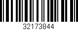 Código de barras (EAN, GTIN, SKU, ISBN): '32173844'