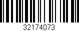 Código de barras (EAN, GTIN, SKU, ISBN): '32174073'