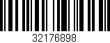 Código de barras (EAN, GTIN, SKU, ISBN): '32176898'