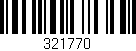 Código de barras (EAN, GTIN, SKU, ISBN): '321770'