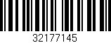Código de barras (EAN, GTIN, SKU, ISBN): '32177145'