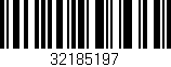 Código de barras (EAN, GTIN, SKU, ISBN): '32185197'