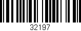 Código de barras (EAN, GTIN, SKU, ISBN): '32197'