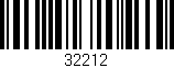 Código de barras (EAN, GTIN, SKU, ISBN): '32212'