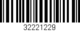 Código de barras (EAN, GTIN, SKU, ISBN): '32221229'