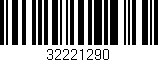 Código de barras (EAN, GTIN, SKU, ISBN): '32221290'