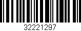 Código de barras (EAN, GTIN, SKU, ISBN): '32221297'