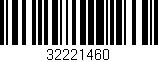 Código de barras (EAN, GTIN, SKU, ISBN): '32221460'