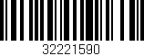 Código de barras (EAN, GTIN, SKU, ISBN): '32221590'