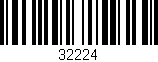 Código de barras (EAN, GTIN, SKU, ISBN): '32224'
