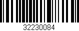 Código de barras (EAN, GTIN, SKU, ISBN): '32230084'