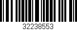 Código de barras (EAN, GTIN, SKU, ISBN): '32238553'