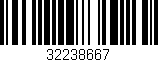Código de barras (EAN, GTIN, SKU, ISBN): '32238667'