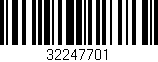Código de barras (EAN, GTIN, SKU, ISBN): '32247701'