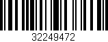 Código de barras (EAN, GTIN, SKU, ISBN): '32249472'
