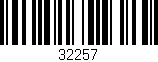 Código de barras (EAN, GTIN, SKU, ISBN): '32257'