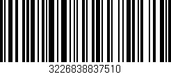Código de barras (EAN, GTIN, SKU, ISBN): '3226838837510'