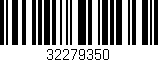 Código de barras (EAN, GTIN, SKU, ISBN): '32279350'