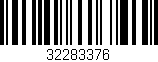 Código de barras (EAN, GTIN, SKU, ISBN): '32283376'