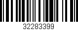 Código de barras (EAN, GTIN, SKU, ISBN): '32283399'