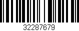 Código de barras (EAN, GTIN, SKU, ISBN): '32287679'