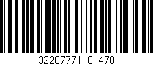 Código de barras (EAN, GTIN, SKU, ISBN): '32287771101470'