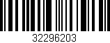 Código de barras (EAN, GTIN, SKU, ISBN): '32296203'