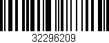 Código de barras (EAN, GTIN, SKU, ISBN): '32296209'