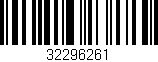 Código de barras (EAN, GTIN, SKU, ISBN): '32296261'