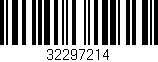 Código de barras (EAN, GTIN, SKU, ISBN): '32297214'